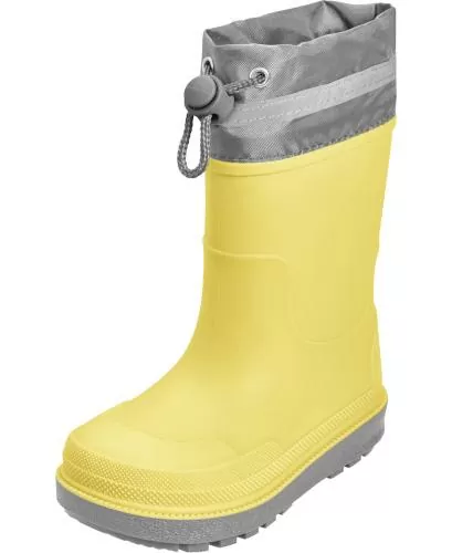 Playshoes Regenstiefel gefüttert - gelb