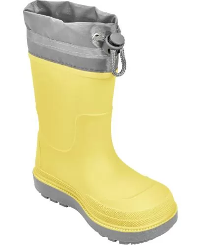 Playshoes Regenstiefel gefüttert - gelb