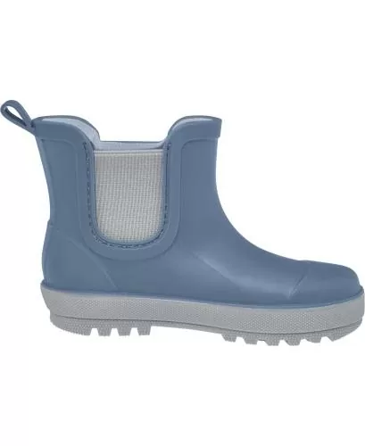 Playshoes Regenstiefel Halbschaft uni - marine