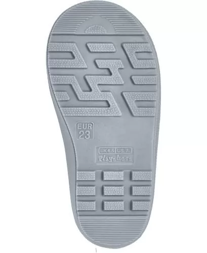 Playshoes Regenstiefel Halbschaft uni - gelb