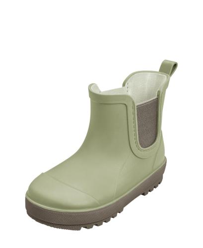 Playshoes Rain Boots Low Chelsea Uni - olive