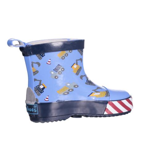 Playshoes Rubber Boots Low Construction - bleu