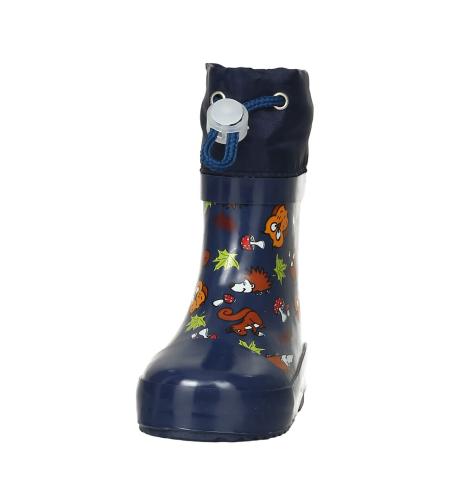 Playshoes Rubber Boots Low Forest Animals - navy