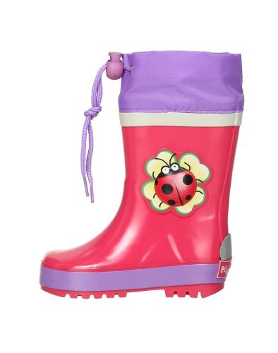 Playshoes Gummistiefel Glückskäfer - pink