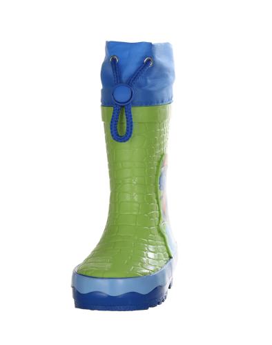 Playshoes Rubber Boots Dino - green