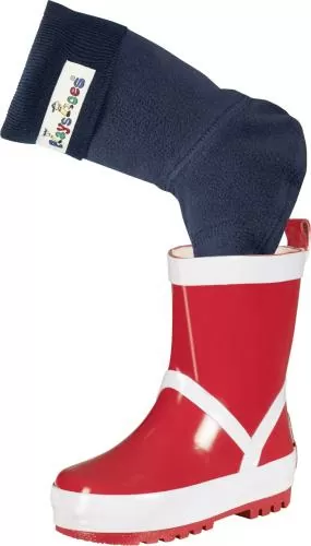 Playshoes Fleece Boot Sock - navy
