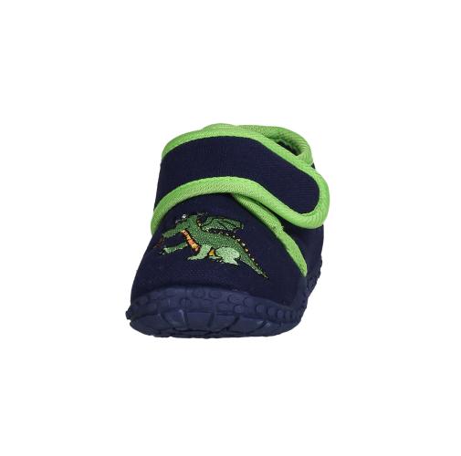 Playshoes Slipper Dragon - navy