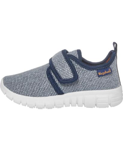 Einzelstück Playshoes Hausschuh uni - jeansblau