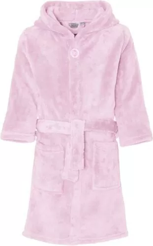 Playshoes Fleece Bathrobe Uni - lightpink