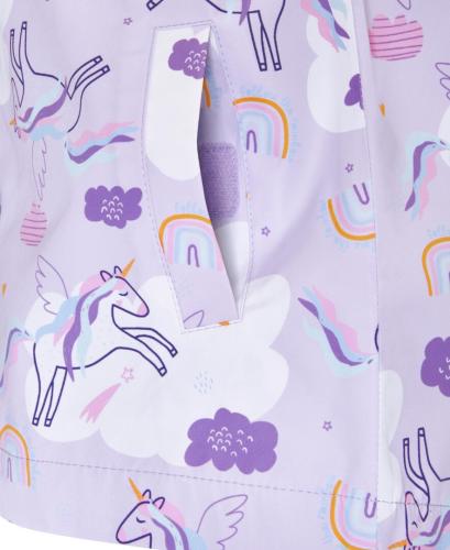 Playshoes Outdoor-Jacke Einhorn - flieder