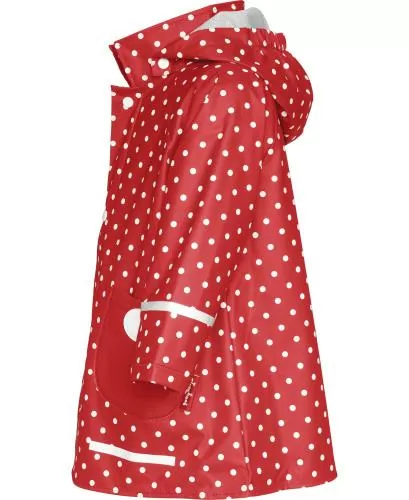 Playshoes Regen-Mantel Punkte - rot