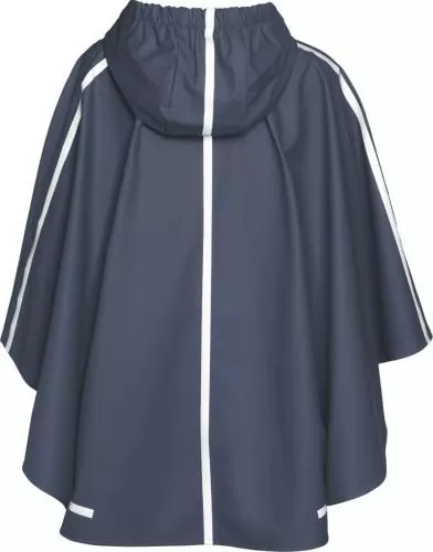 Playshoes Rain Cape Long Back - navy