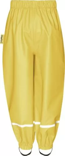 Playshoes Fleece-Regenhose - gelb