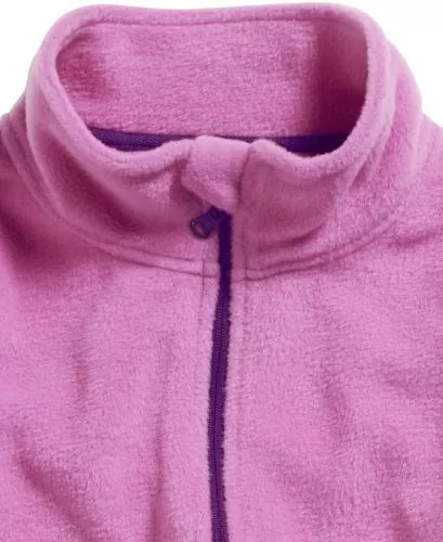 Playshoes Fleece-Jacke farbig abgesetzt - pink