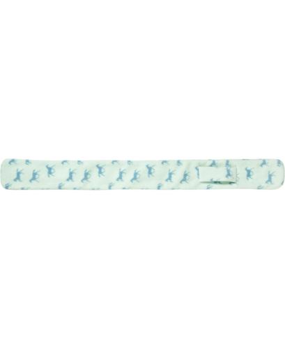 Playshoes Fleece-Steckschal Pferde - türkis