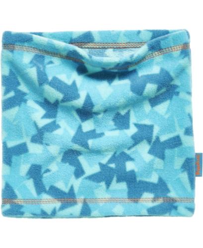 Playshoes Fleece-Schlauchschal Pfeile Camouflage - petrol