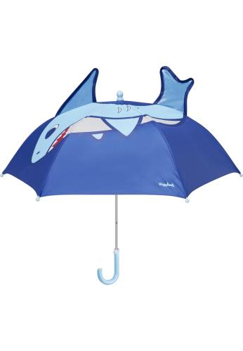 Playshoes Regenschirm Hai - blau
