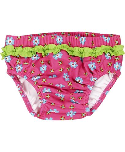Playshoes UV-Schutz Schwimmwindel Blumen - pink