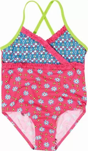 Playshoes UV-Schutz Badeanzug Blumen - pink