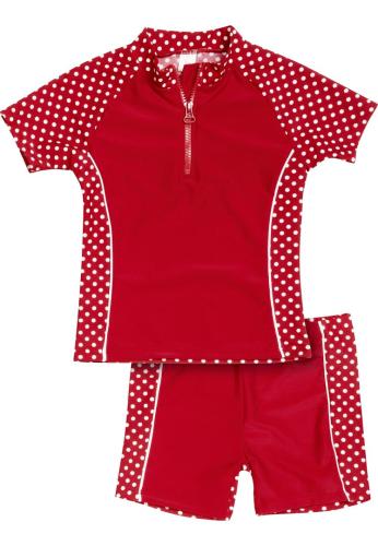 Playshoes UV Protection Swim Set Dots - red