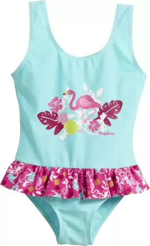 Playshoes UV Protection Swimsuit Flamingo - turquoise