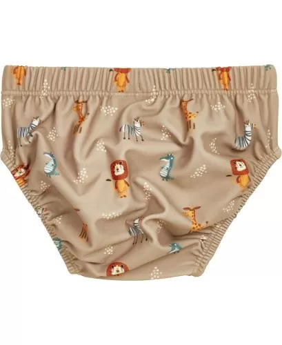 Playshoes UV Protection Swim Diaper Wild Animals - brown