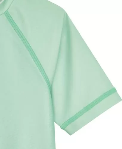 Playshoes UV-Schutz Shirt 1/2-Arm Surfbrett Palme - mint