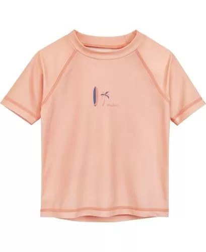 Playshoes UV Protection Shirt 1/2 Arm Surfboard - altrosa