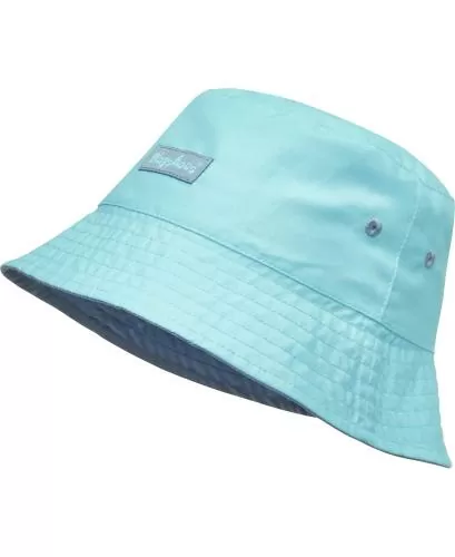 Playshoes UV-Schutz Wende-Hut Hai - türkis