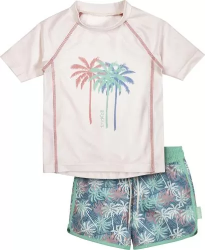 Playshoes UV Protection Swim Set Palms - ecru