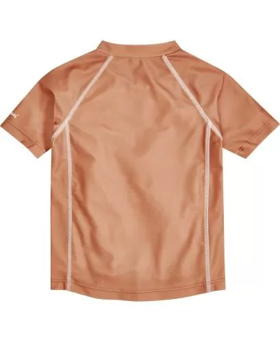 Playshoes UV Protection Shirt 1/2 Arm Dino - ocker