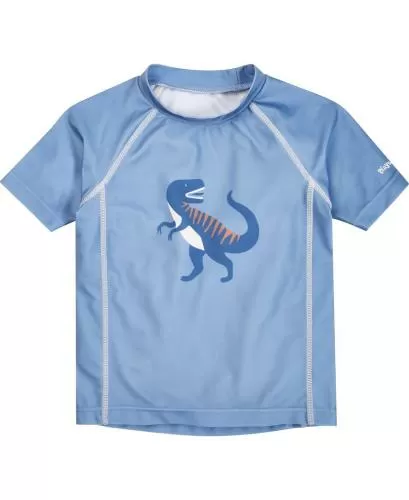 Playshoes UV Protection Shirt 1/2 Arm Dino - blue