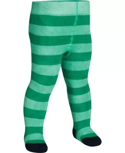 Playshoes Thermo Tights Striped - green