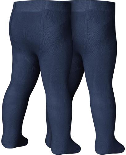 Playshoes Thermal Tights Uni Double Pack - navy