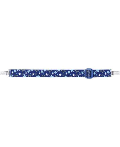 Playshoes Elastik-Gürtel Clip Sterne - blau