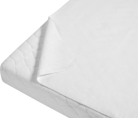 Playshoes Molton/Frottee-Betteinlage 70x140 cm - weiß