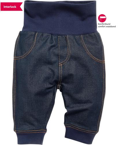Playshoes Baby Sweat-Hose Jeans-Optik - blau