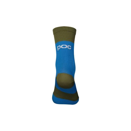 POC Y's Essential MTB Sock  - Natrium Blue/Epidote Green