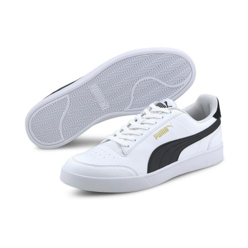 Puma Shuffle - Puma White-Puma Black-Puma Team Gold (Grösse: 46)