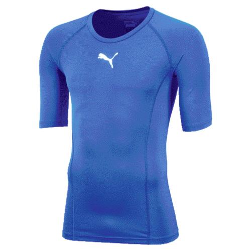 Puma LIGA Baselayer Tee SS - Electric Blue Lemonade (Grösse: L)