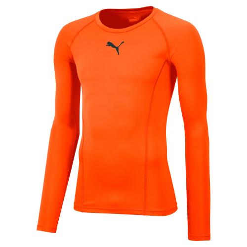 Puma LIGA Baselayer Tee LS - GOLDEN POPPY (Grösse: M)