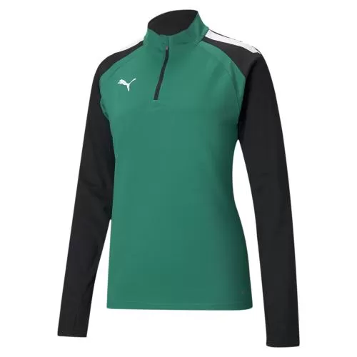 Puma teamLIGA 1/4 Zip Top W - pepper green