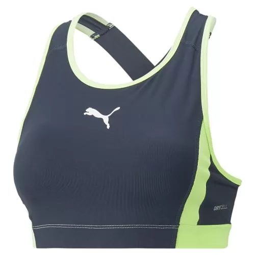 Puma individualBLAZE High Neck Bra - dark night Puma individualBLAZE High Neck Bra - dark night