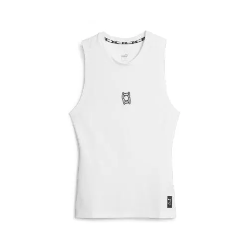 Puma Hoops Team Slvs Top Baselayer - puma white