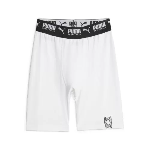 Puma Hoops Team Short Baselayer - puma white