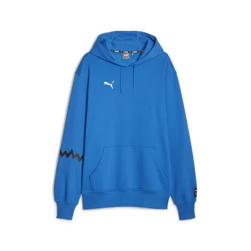 Puma Hoops Team Hoodie - electric blue lemonade