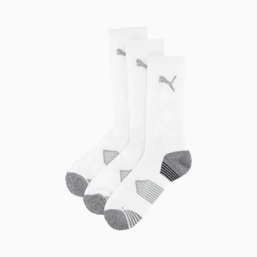 Puma ESSENTIAL CREW CUT 3 PAIR PACK - Bright White