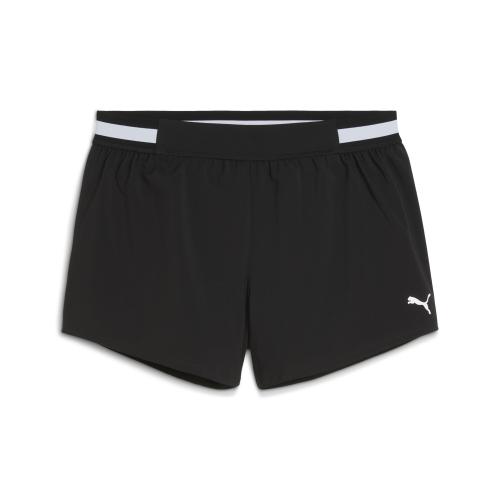 Puma W PUMA STRONG FLORAL RIBBON WOVEN SHORT - HW 3 - puma black