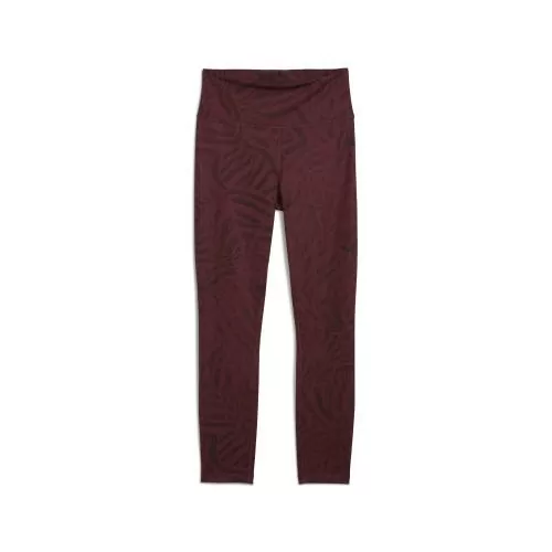 Puma W TAD ESSENTIAL RIBBON STRIPE TIGHT - AOP HW 7/8 - ruby shimmer