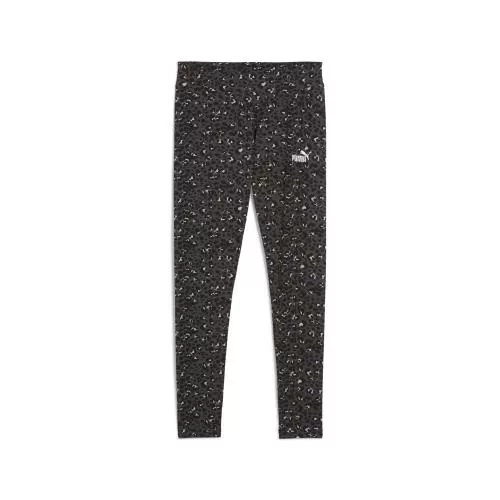 Puma ESS GRAPHIC Animal AOP Leggings - puma black
